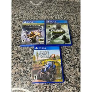 PlayStation 4 PS4 Video Game Lot